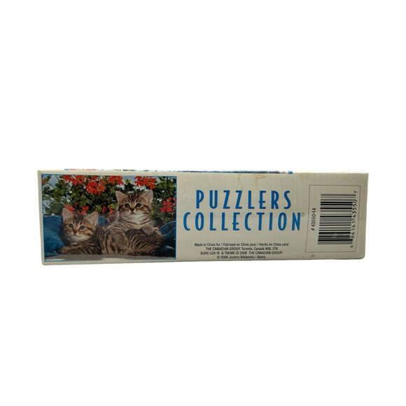 Denim Kittens Puzzle 750 Pc Puzzlers Collection 2008 Cat Theme NIB Sealed - Picture 4 of 6